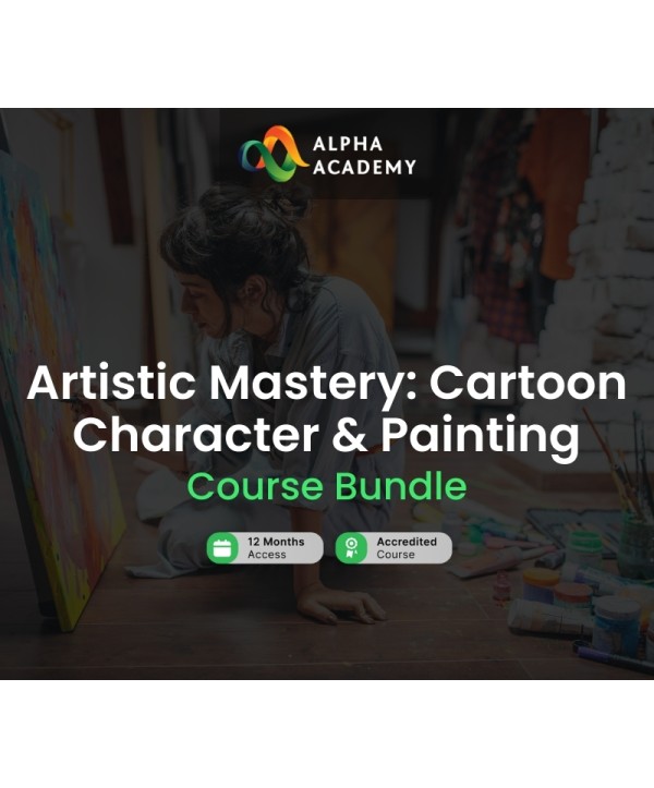 Artistic Mastery: Cartoon Character & Painting Bundle Alpha Academy Code Key GLOBAL
